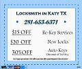 Locksmith In Katy TX