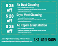 Almo Dryer Vent Cleaning Friendswood