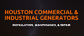 Houston Commercial & Industrial Generators