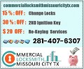 Commercial Locksmith Missouri City TX