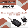 Honda Unlock Service Houston TX