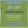 Locksmith Spring TX